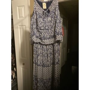 Short blue navy dress